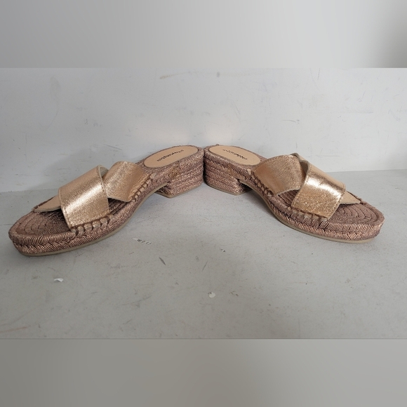 Jeffrey Campbell Monada Espadrille Slides SZ 8 - Picture 3 of 6